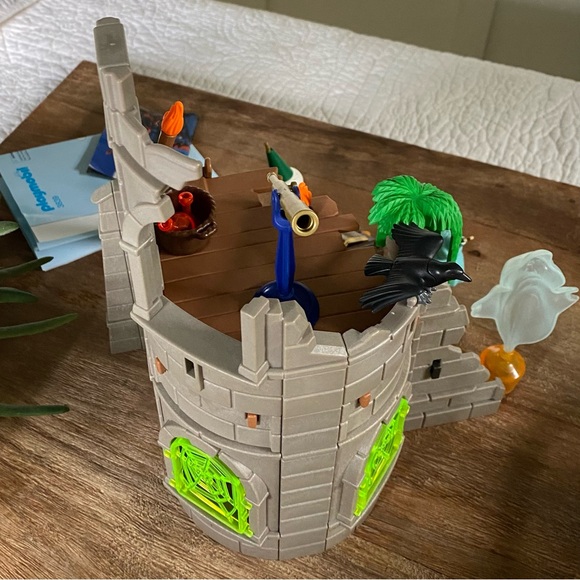 PLAYMOBIL 3839: Wizard’s Workshop Magic Castle - Vintage 100% Complete - Picture 10 of 14